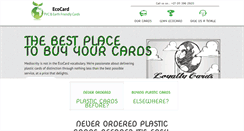 Desktop Screenshot of ecocards.co.za